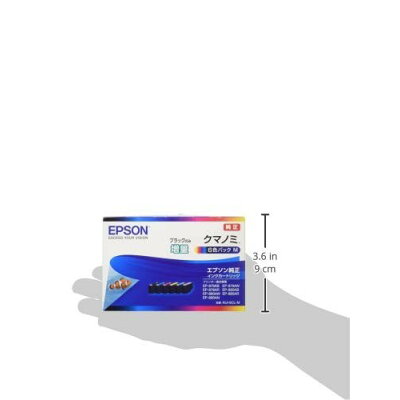 【楽天市場】エプソン販売 エプソン インクカートリッジクマノミ KUI-6CL-M 6色パック(1セット) | 価格比較 - 商品価格ナビ
